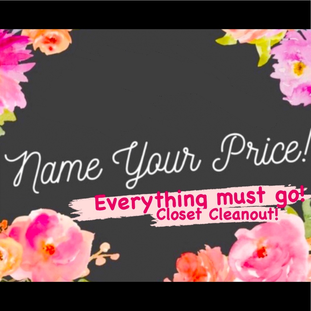 I’m going go college soon! All items must go!